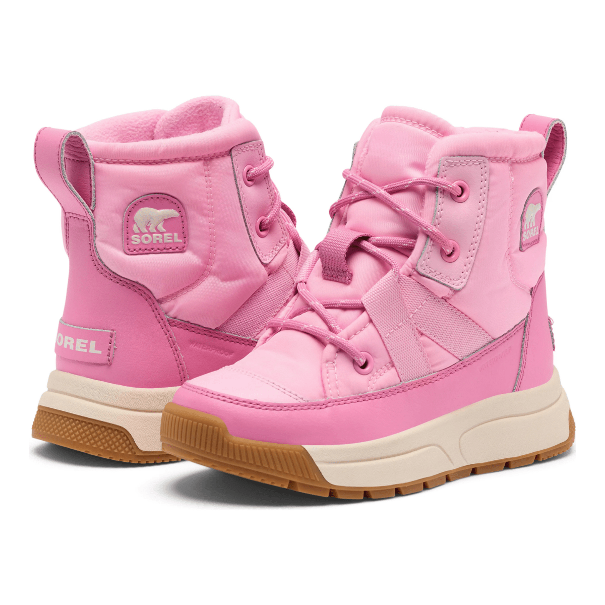 Sorel Kids' Whitney III Mid Pink Flare/Orchid Waterproof - 1098882 - Tip Top Shoes of New York