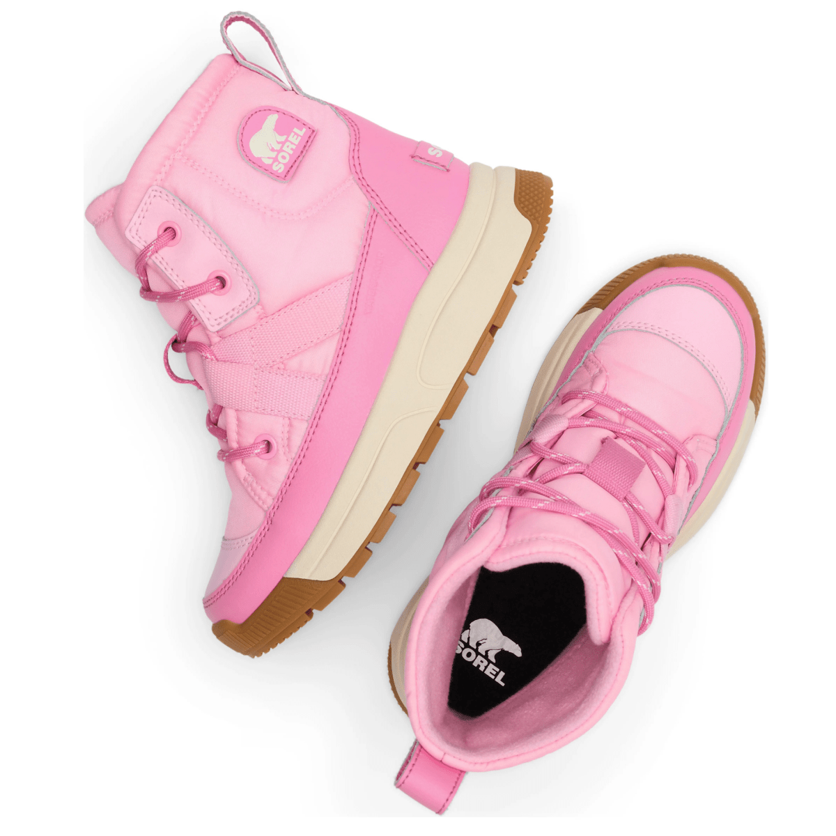 Sorel Kids' Whitney III Mid Pink Flare/Orchid Waterproof - 1098882 - Tip Top Shoes of New York