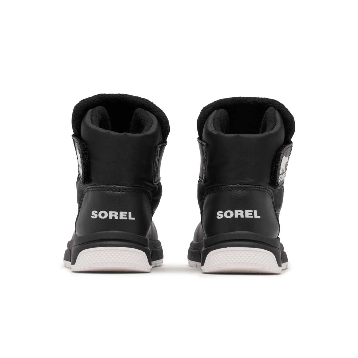 Sorel Kids' Whitney III Strap Mid Black/Sea Salt Waterproof - 1098911 - Tip Top Shoes of New York