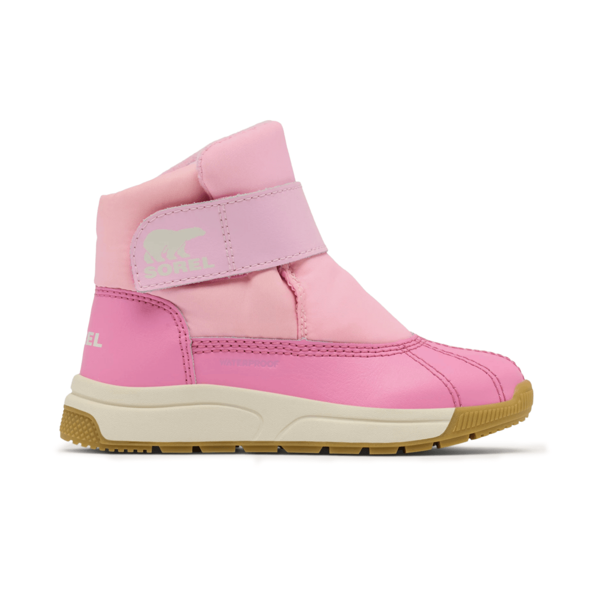 Sorel Kids' Whitney III Strap Mid Pink Flare/Orchid Waterproof - 1098903 - Tip Top Shoes of New York