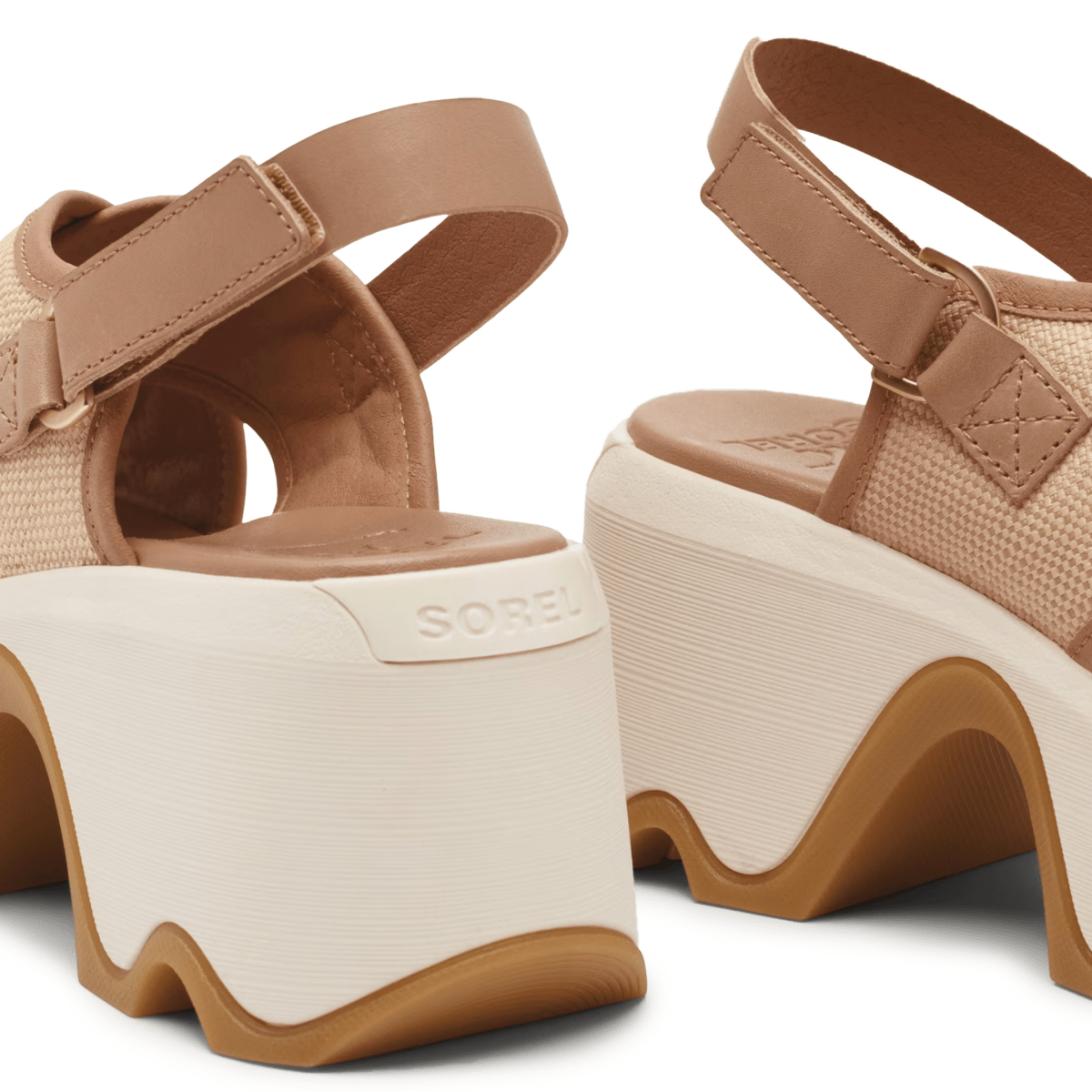 Sorel Women's Kinetic Aura Slingback TXT Honest Beige/Gum 16 - 9029558 - Tip Top Shoes of New York