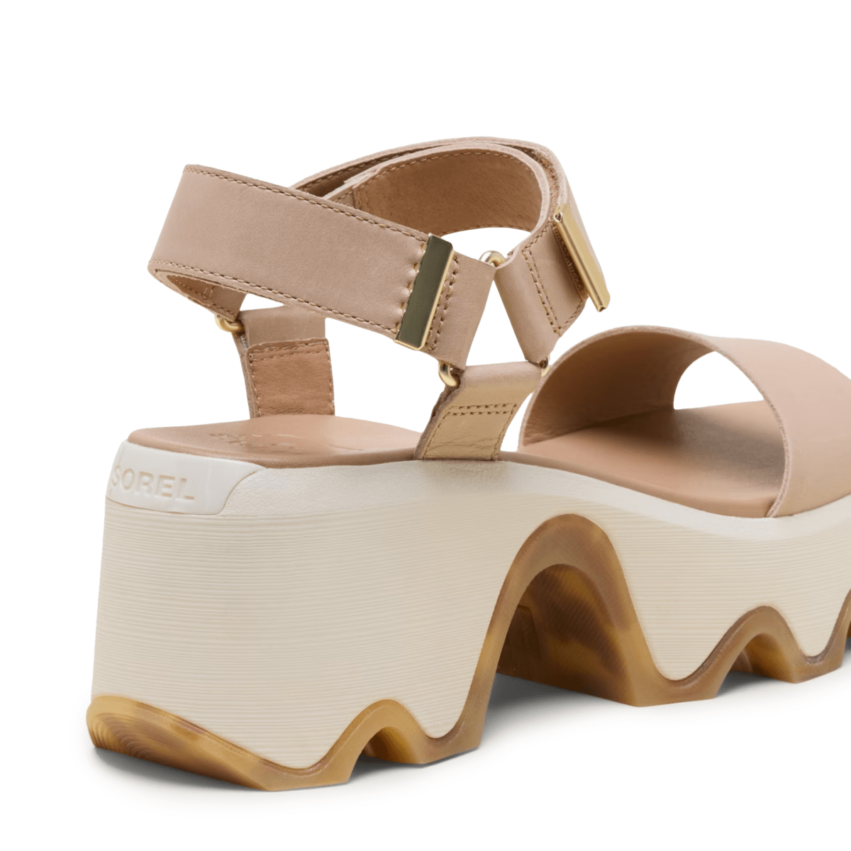 Sorel Women's Kinetic Aura Y - Strap Honest Beige/Bleached Ceramic - 9029586 - Tip Top Shoes of New York