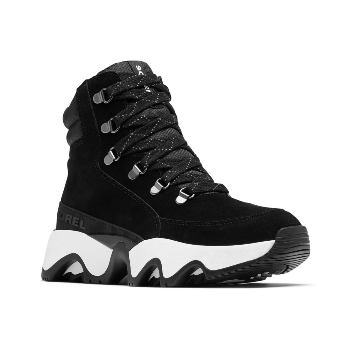 Sorel Women's Kinetic Impact Conquest Black/Sea Salt Waterproof - 9015481 - Tip Top Shoes of New York