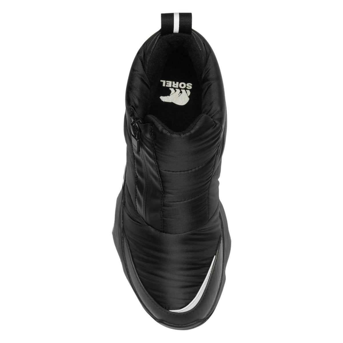 Sorel Women's Kinetic Impact Puffy Zip Black/Sea Salt Waterproof - 9015466 - Tip Top Shoes of New York