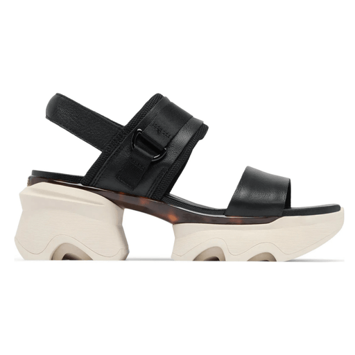 Sorel Women's Kinetic Impact Slingback Heel Black/Chalk - 9020337 - Tip Top Shoes of New York