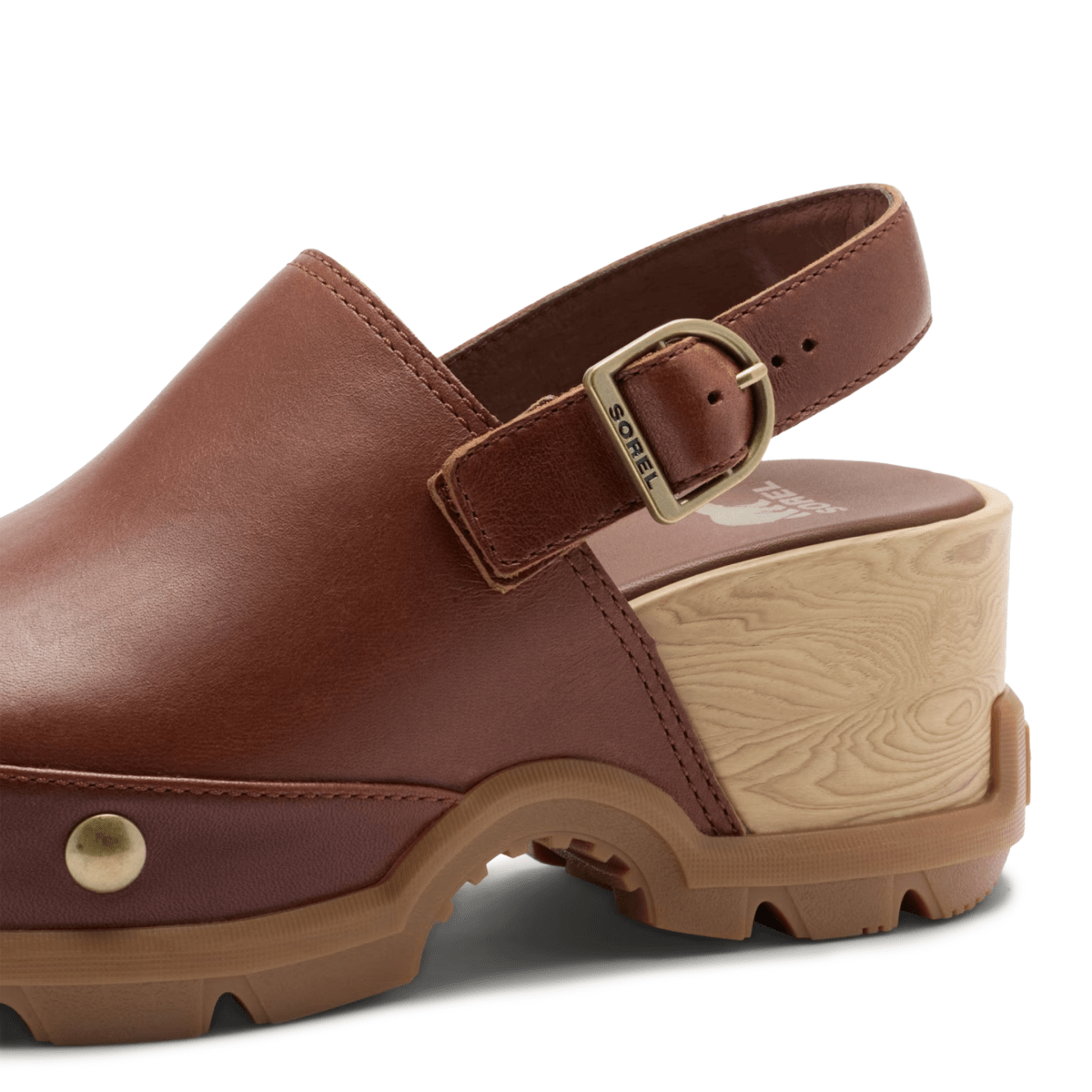 Sorel Women's Roam'n Clog RVT Dark Auburn/Gum 10 - 9032608 - Tip Top Shoes of New York
