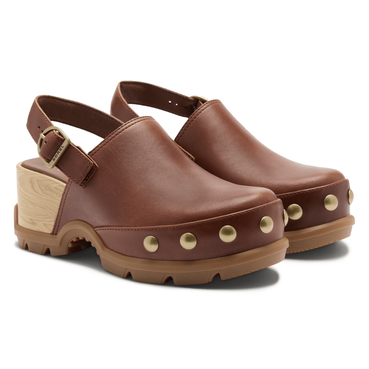 Sorel Women's Roam'n Clog RVT Dark Auburn/Gum 10 - 9032608 - Tip Top Shoes of New York