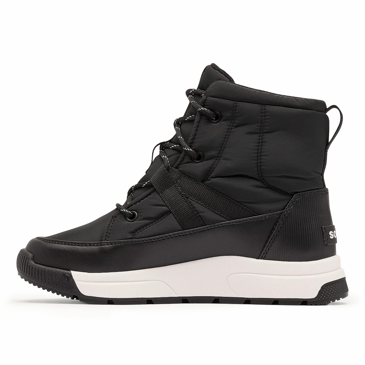 Sorel Women's Whitney III Mid Black/Sea Salt Waterproof - 9024222 - Tip Top Shoes of New York