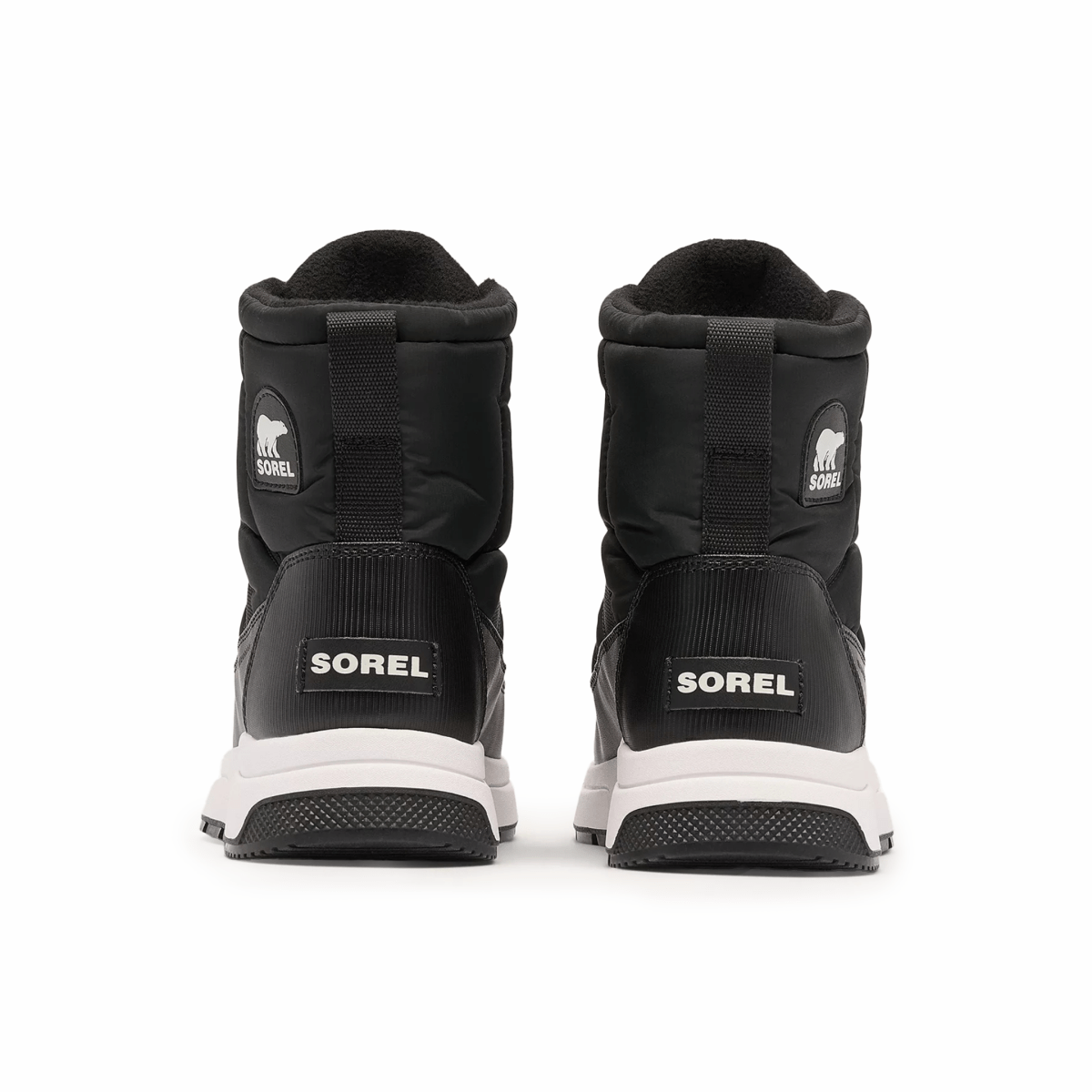 Sorel Women's Whitney III Mid Black/Sea Salt Waterproof - 9024222 - Tip Top Shoes of New York