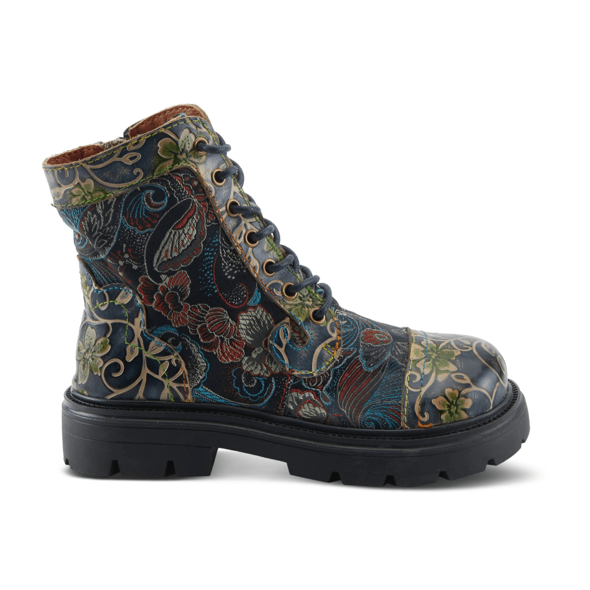 Spring Step Girls' Fantastica Black/Multicolor - 1102168 - Tip Top Shoes of New York