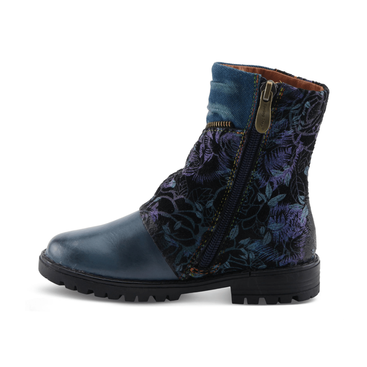 Spring Step Girls' L'Artiste Avrilrose Blum Blue/Multicolor - 1102161 - Tip Top Shoes of New York