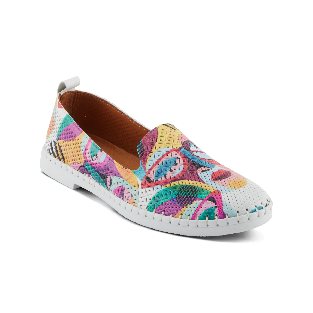 Spring Step Women's Carraway White Multicolor - 9031045 - Tip Top Shoes of New York