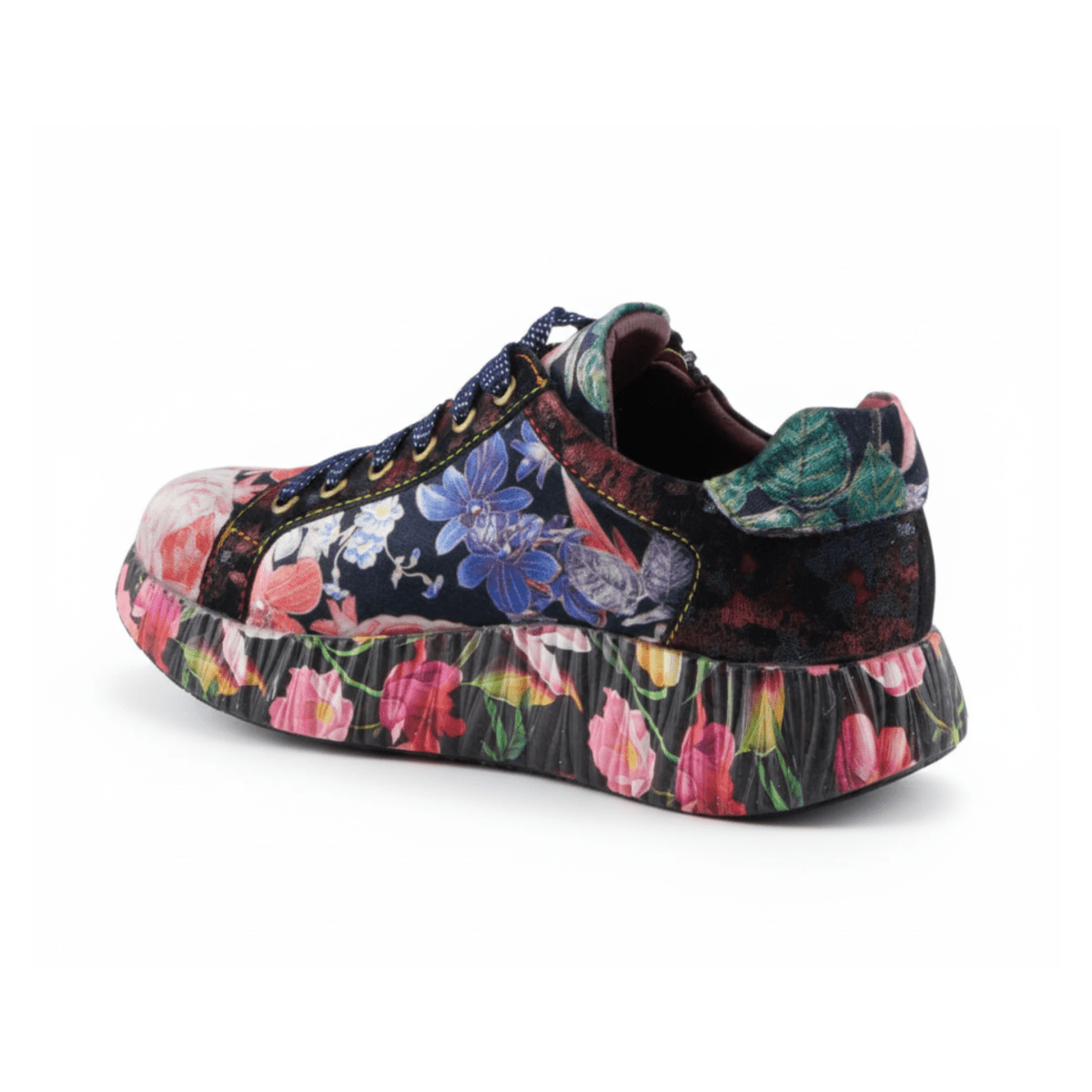 Spring Step Women's Dallyn Black Floral Multicolor - 3018873 - Tip Top Shoes of New York