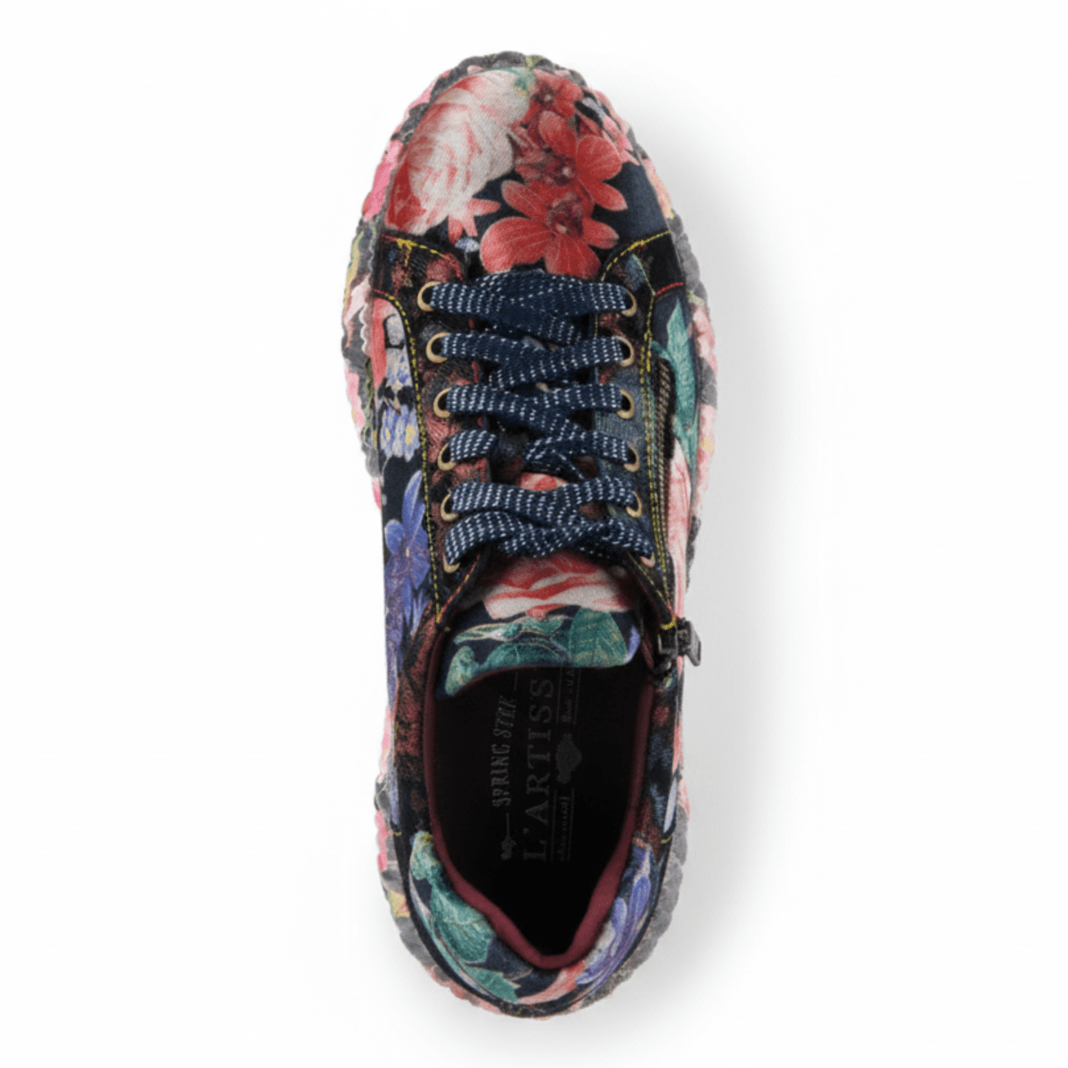 Spring Step Women's Dallyn Black Floral Multicolor - 3018873 - Tip Top Shoes of New York