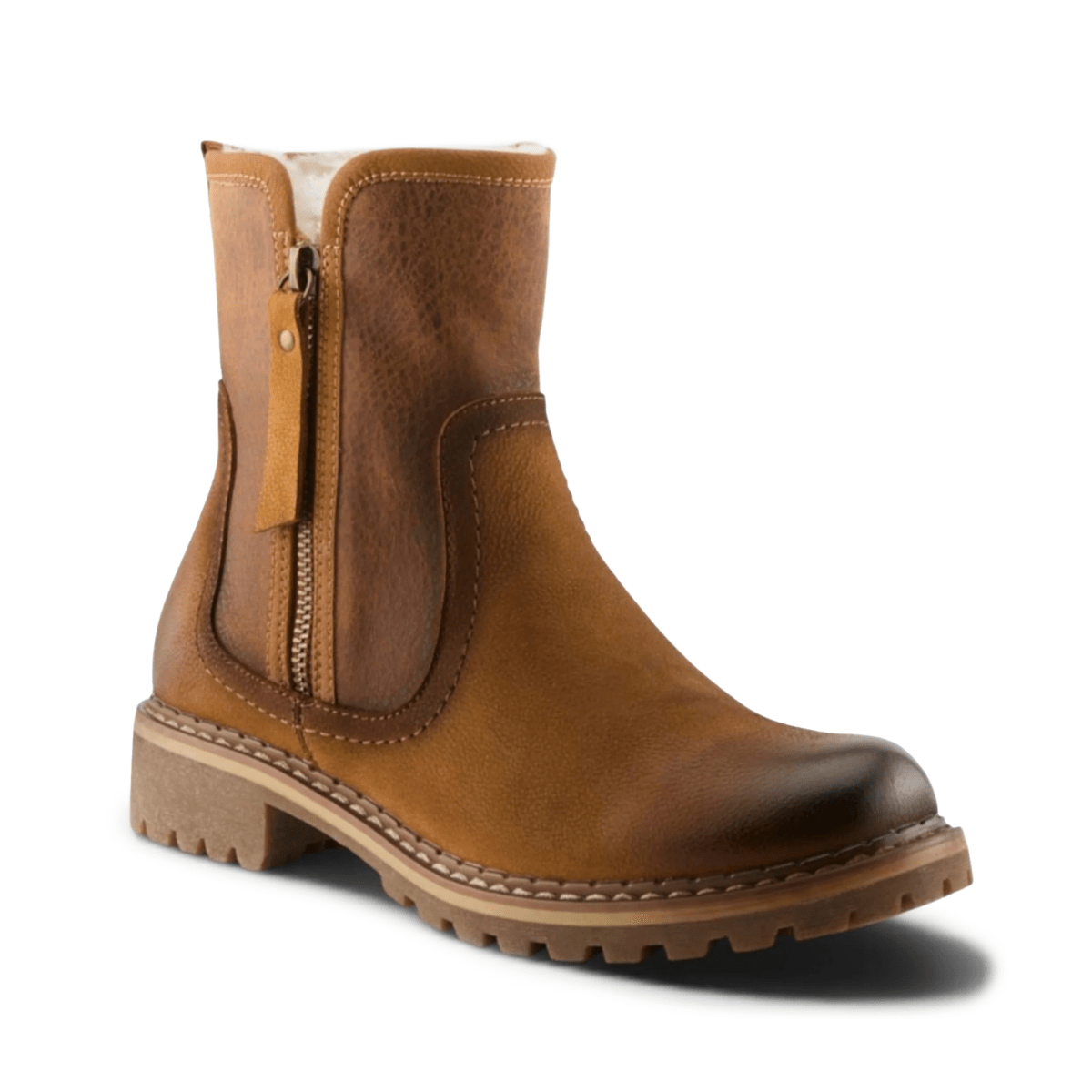 Spring Step Women's Jovany Tan Leather - 9036437 - Tip Top Shoes of New York