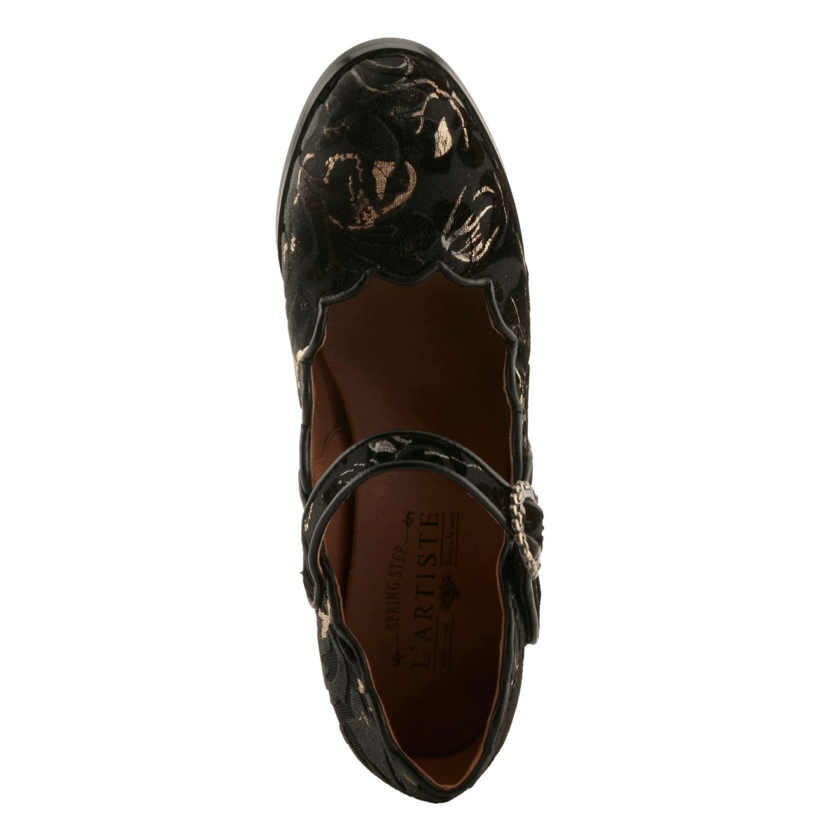 Spring Step Women's L’Artiste Adodora-Viv Black/Brown - 9036452 - Tip Top Shoes of New York