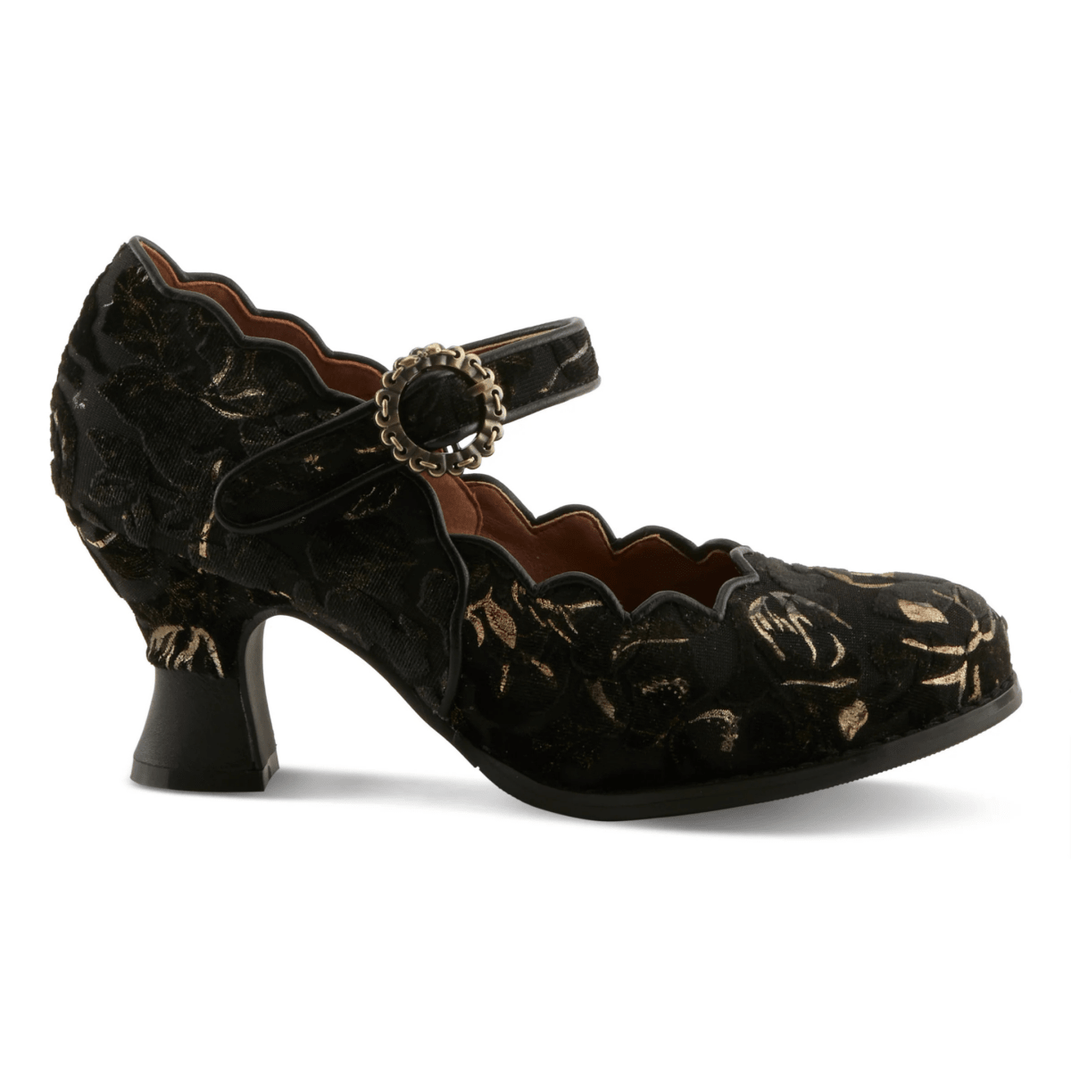 Spring Step Women's L’Artiste Adodora-Viv Black/Brown - 9036452 - Tip Top Shoes of New York