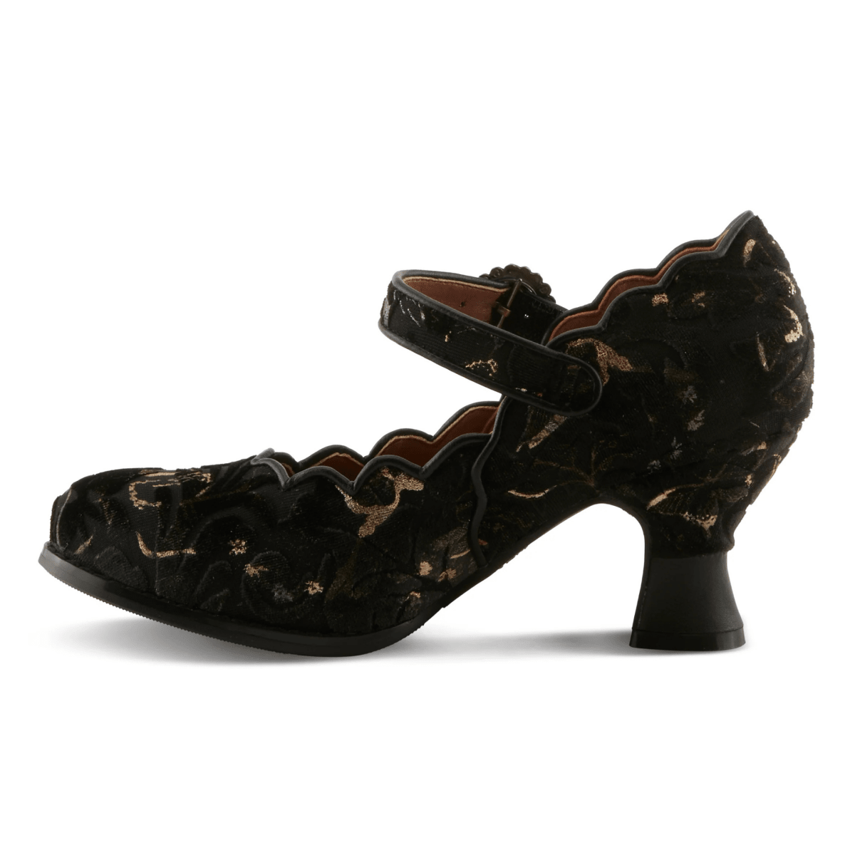 Spring Step Women's L’Artiste Adodora-Viv Black/Brown - 9036452 - Tip Top Shoes of New York