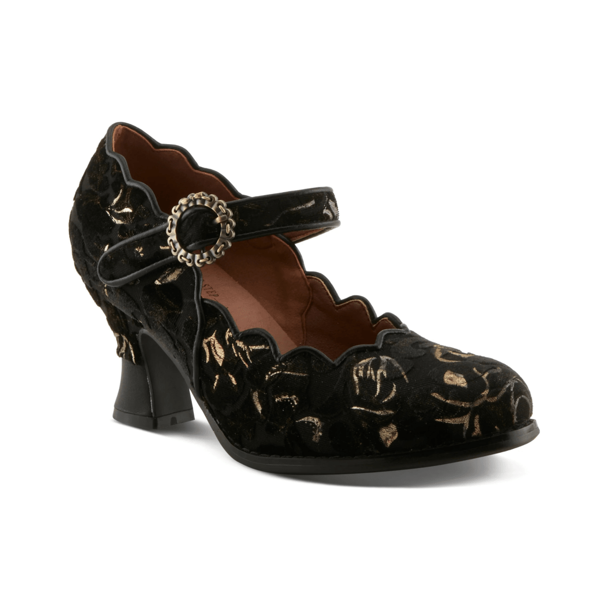 Spring Step Women's L’Artiste Adodora-Viv Black/Brown - 9036452 - Tip Top Shoes of New York