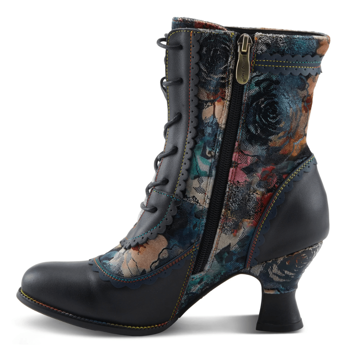 Spring Step Women's L’Artiste Bewitch - Prit Navy/Multicolor - 9027160 - Tip Top Shoes of New York