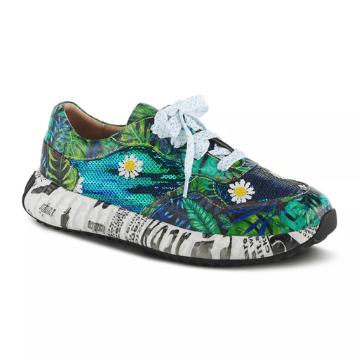 Spring Step Women's L'artiste Zingy Green Multi - 9023151 - Tip Top Shoes of New York