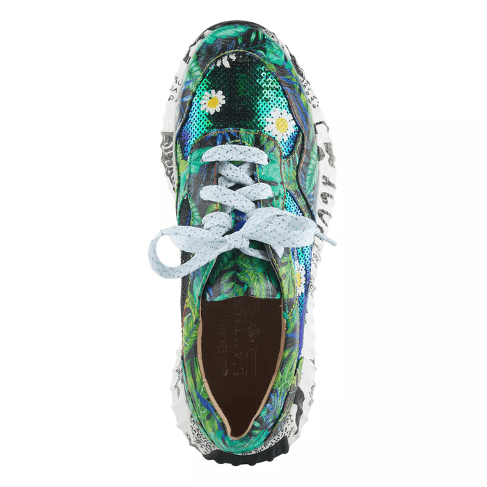 Spring Step Women's L'artiste Zingy Green Multi - 9023151 - Tip Top Shoes of New York