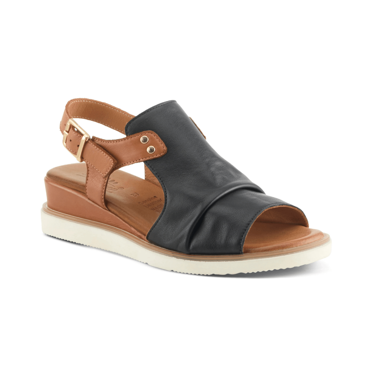 Spring Step Women's Locals Black Multicolor Leather - 9031039 - Tip Top Shoes of New York