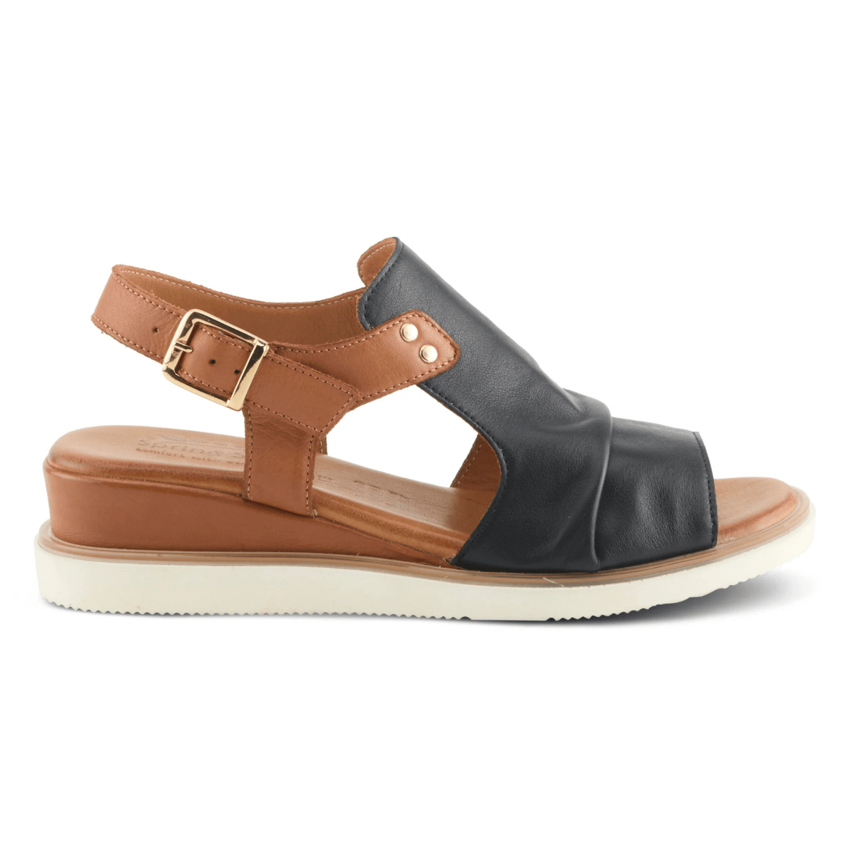 Spring Step Women's Locals Black Multicolor Leather - 9031039 - Tip Top Shoes of New York