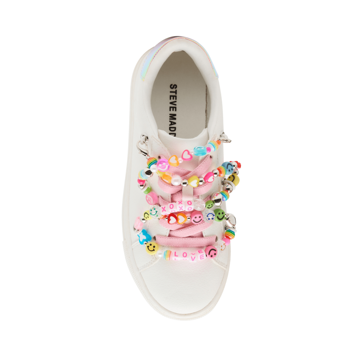 Steve Madden Girls Hushed White Friendship Charms - 1114033 - Tip Top Shoes of New York