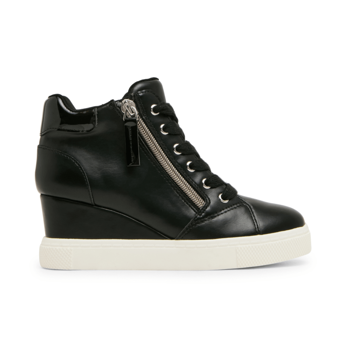 Steve Madden Girls JAtomic Black/White - 1117113 - Tip Top Shoes of New York