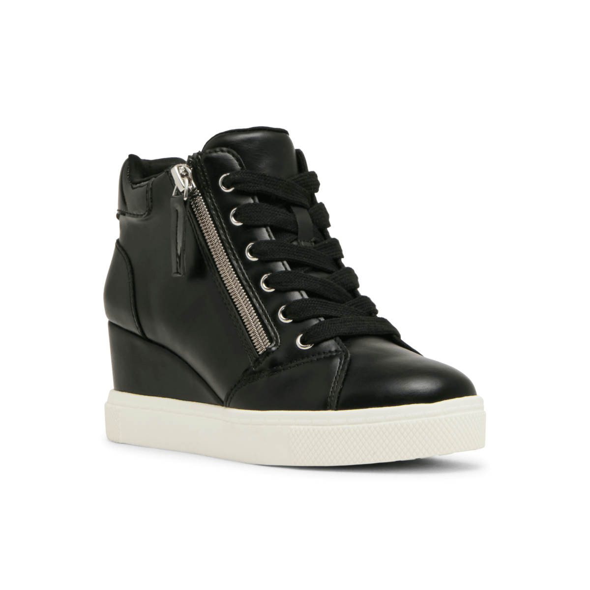 Steve Madden Girls JAtomic Black/White - 1117113 - Tip Top Shoes of New York