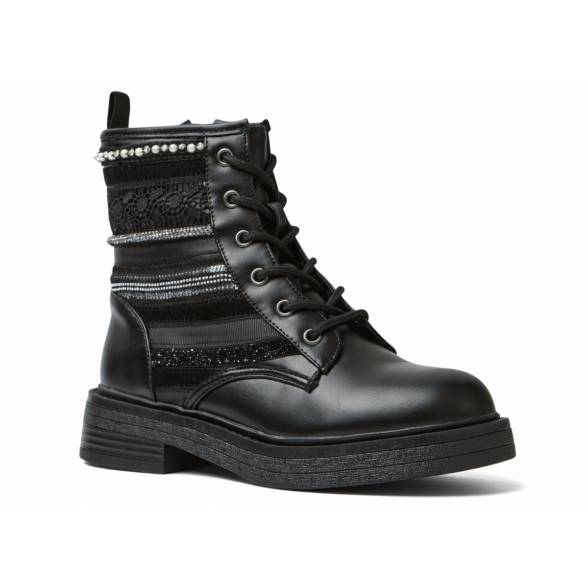 Steve Madden Girls JBabbie Black - 1090259 - Tip Top Shoes of New York