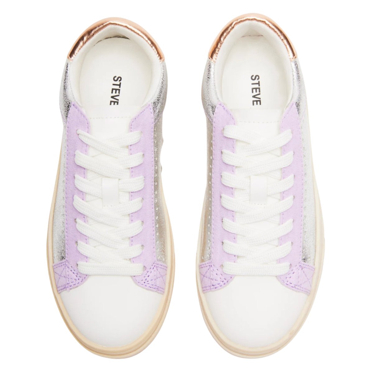 Steve Madden Girl's JMolly Silver Multi - 1090223 - Tip Top Shoes of New York