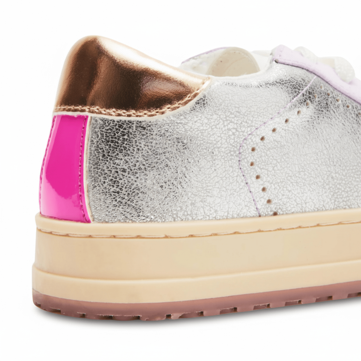 Steve Madden Girls JMolly Silver/Pink/Rose Gold - 1090223 - Tip Top Shoes of New York