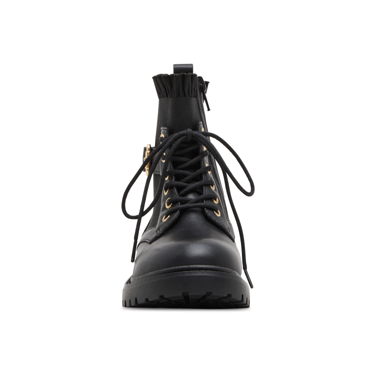 Steve Madden Girls JRuffle Black - 1117079 - Tip Top Shoes of New York