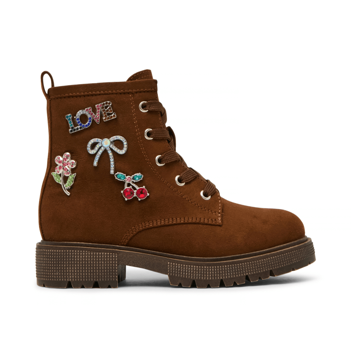 Steve Madden Girls JSparky Brown - 1117106 - Tip Top Shoes of New York