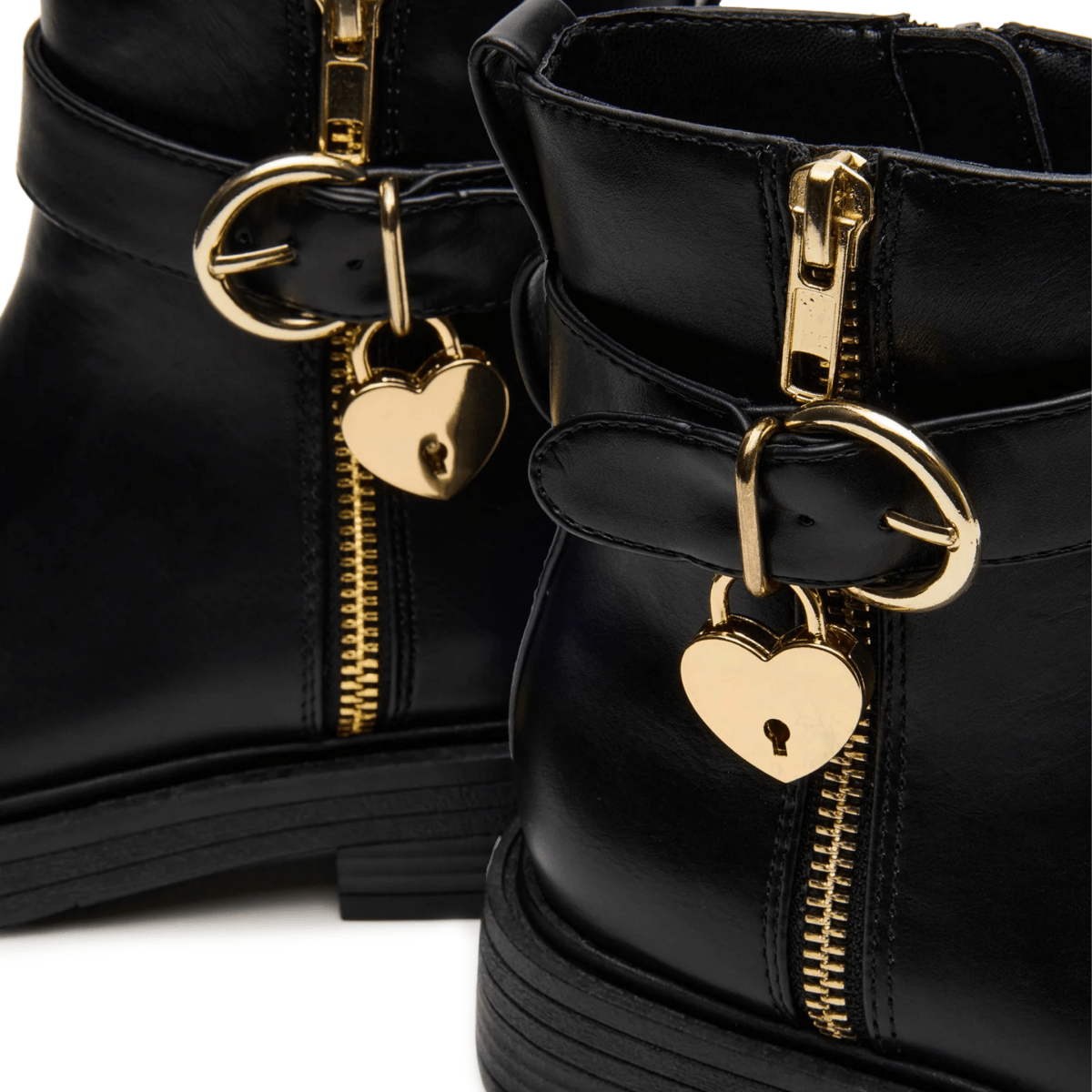 Steve Madden Girls' Locket Black - 1106457 - Tip Top Shoes of New York