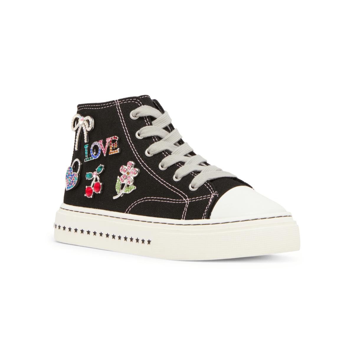 Steve Madden Girls (Preschool) Joycee Black Charms - 1114027 - Tip Top Shoes of New York