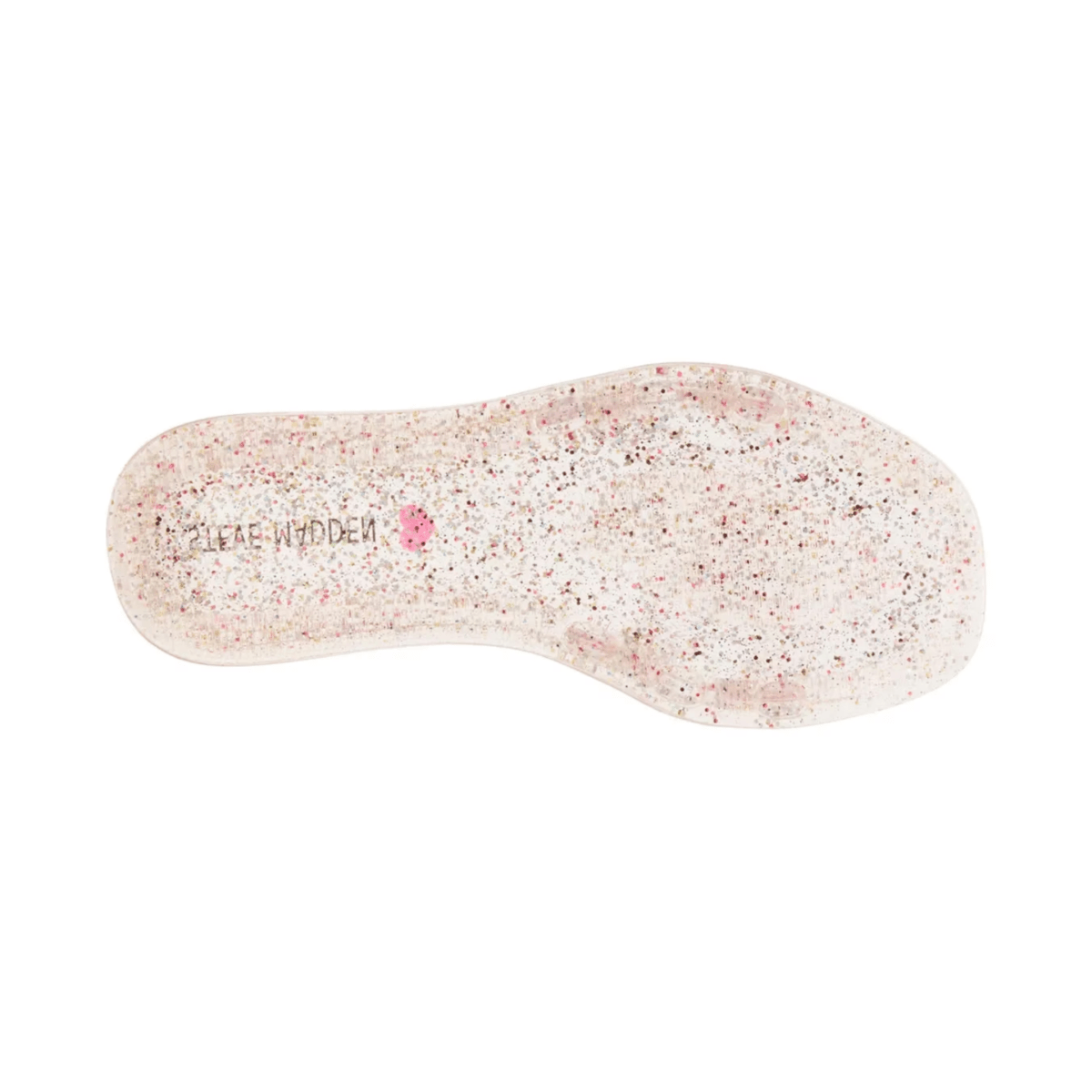 Steve Madden Girlsss Pop Clear Glitter - 1106650 - Tip Top Shoes of New York