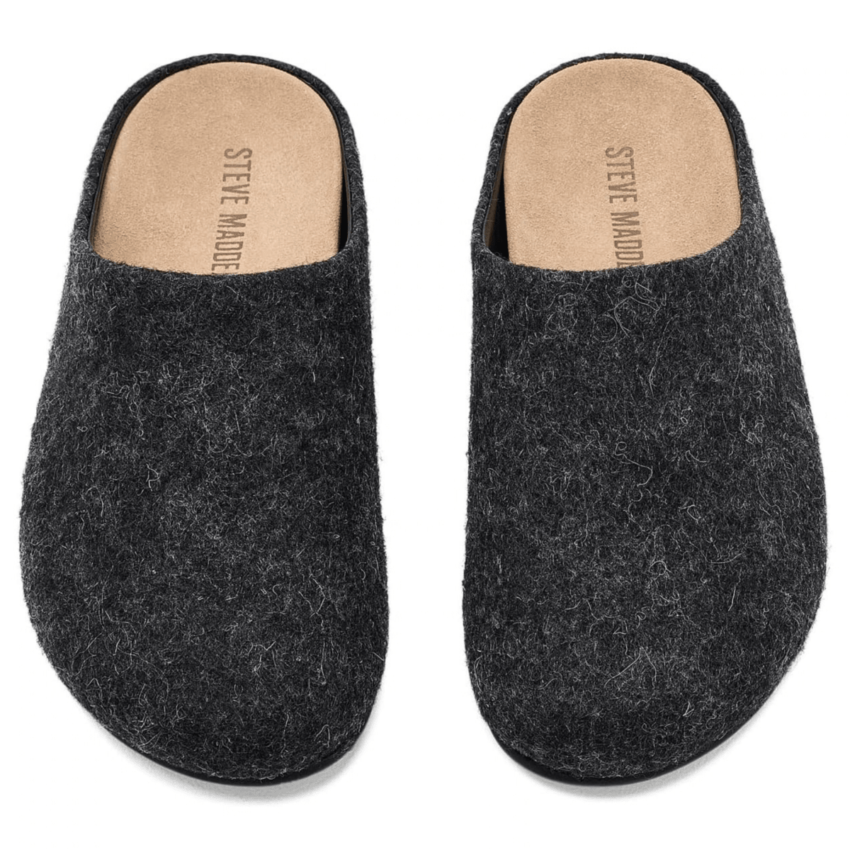 Steve Madden Women's Fern Black/Grey Wool - 11043641 - Tip Top Shoes of New York