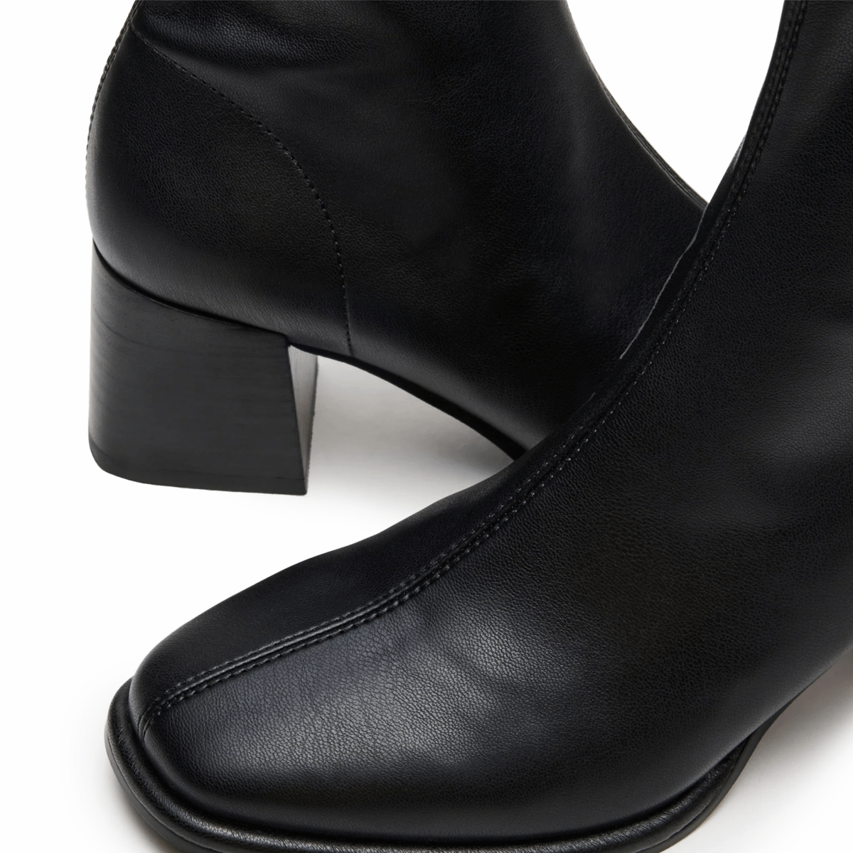 Steve Madden Women's Pammy Black Leather - 9031528 - Tip Top Shoes of New York