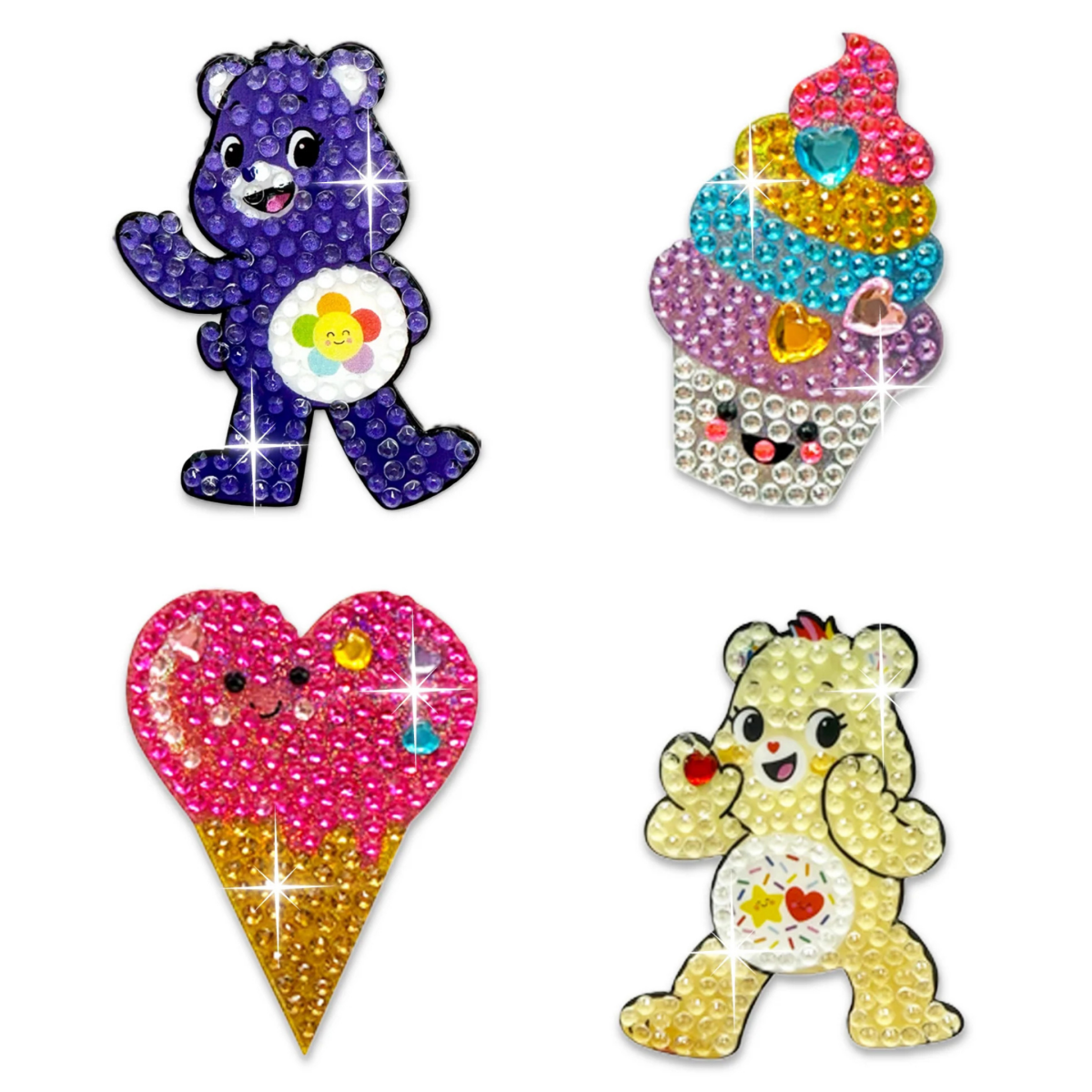 StickerBeans Care Bear and Ice Cream Pack Collectible Stickers - 1112517 - Tip Top Shoes of New York