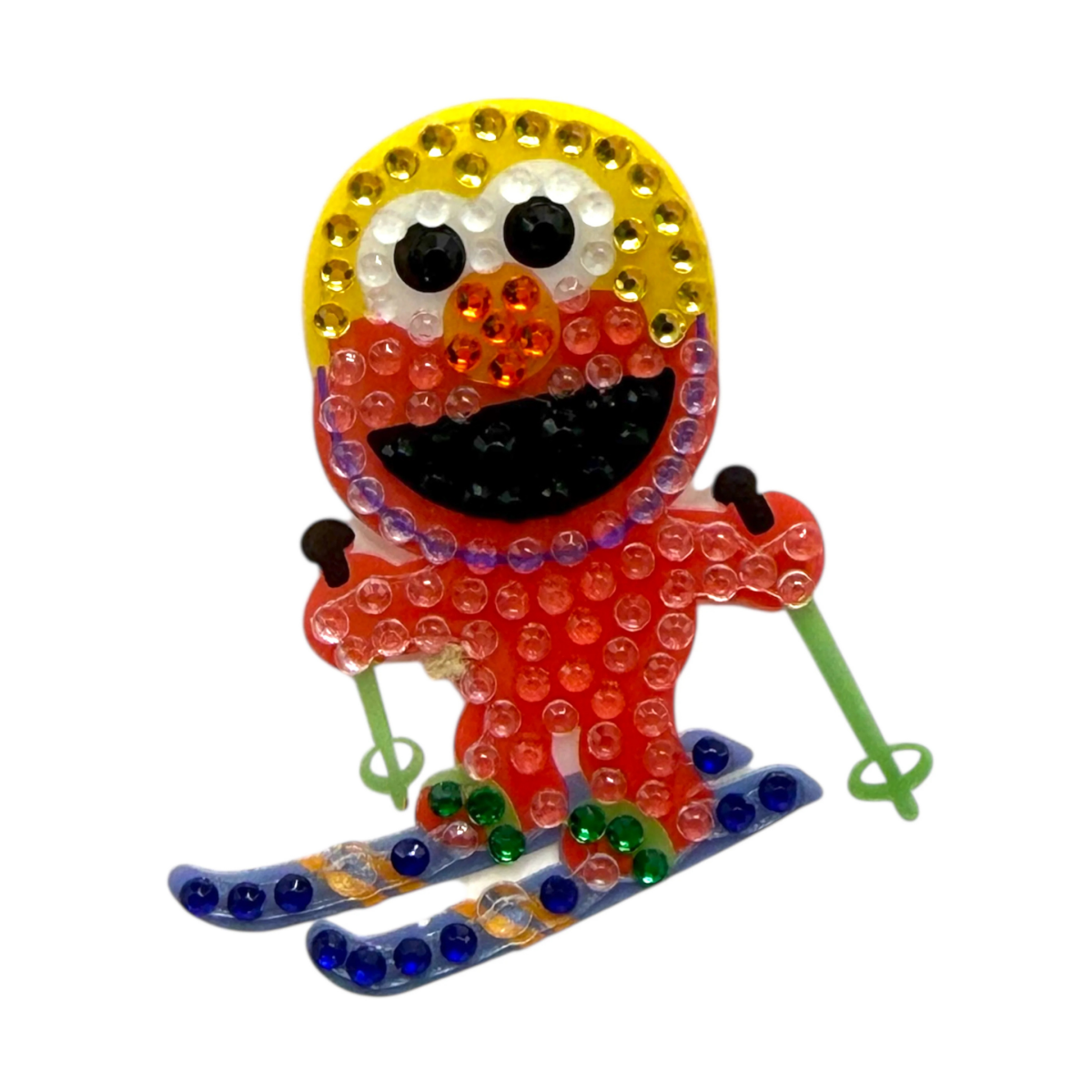 StickerBeans Skiing Elmo Collectible Sticker - 1112514 - Tip Top Shoes of New York
