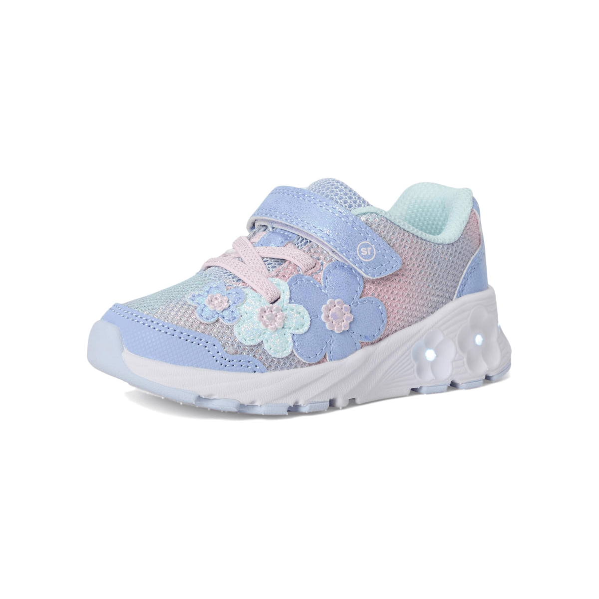 Stride Rite Girls' Lighted Glimmer 2.0 Blue - 1097311 - Tip Top Shoes of New York