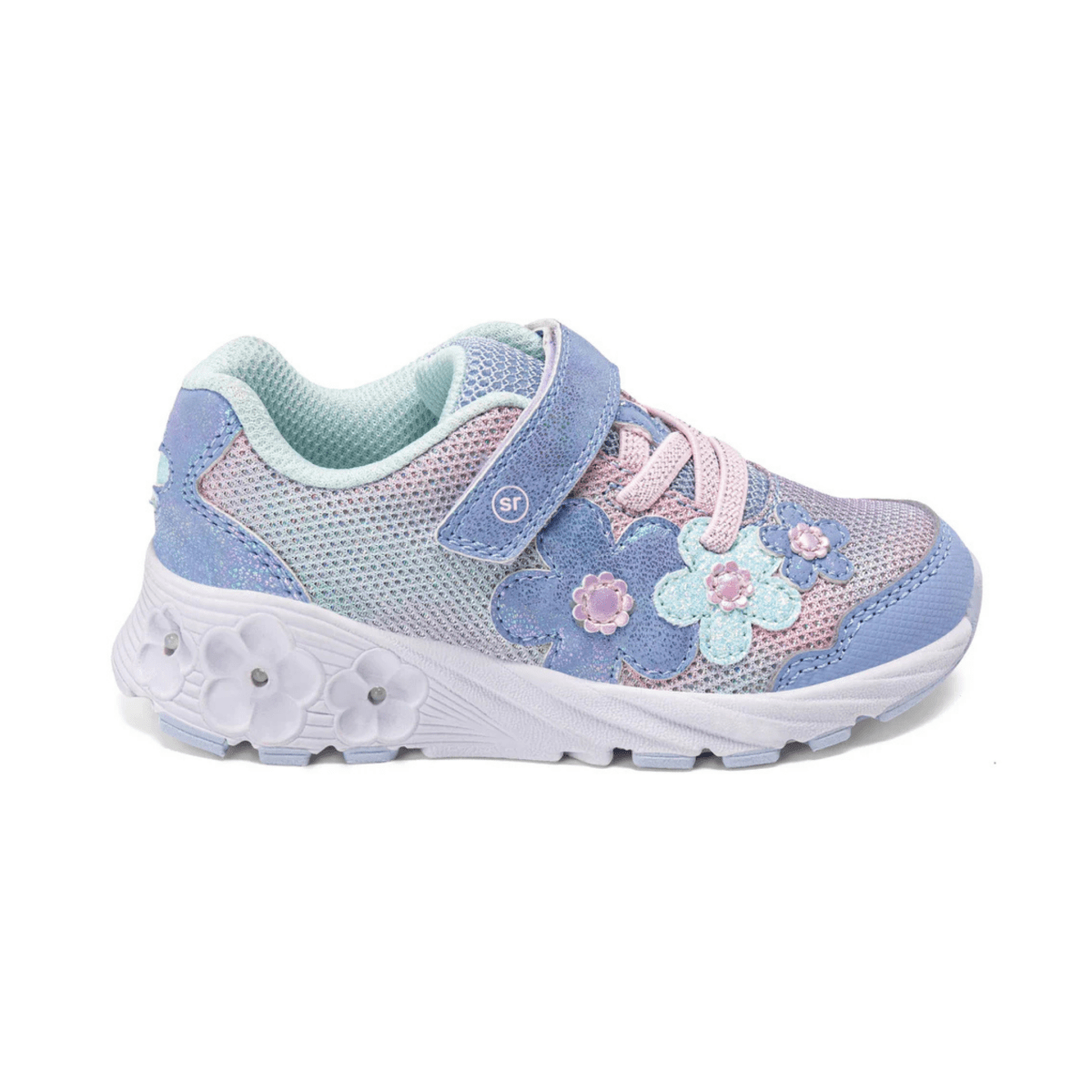 Stride Rite Girls' Lighted Glimmer 2.0 Blue - 1097311 - Tip Top Shoes of New York