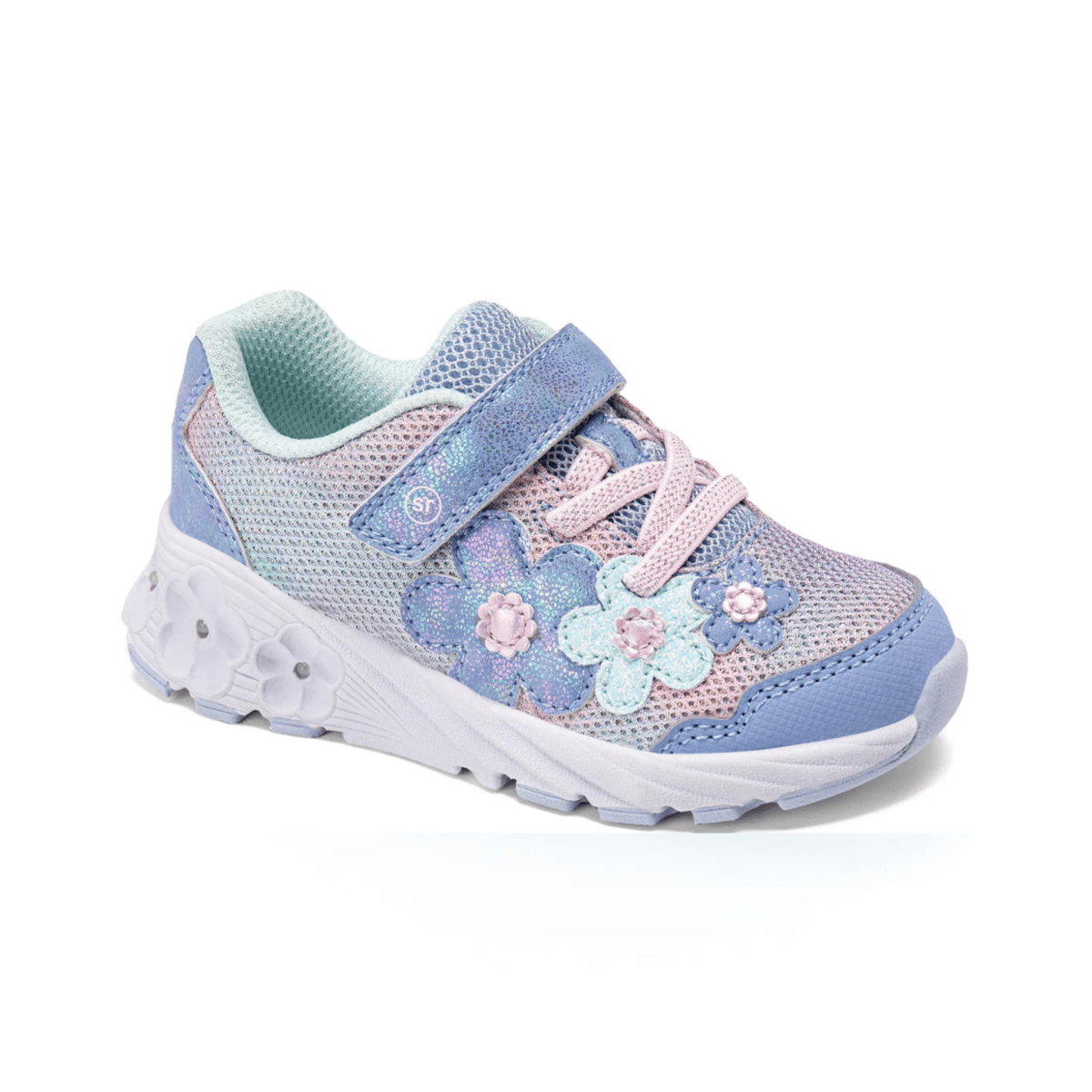 Stride Rite Girls' Lighted Glimmer 2.0 Blue - 1097311 - Tip Top Shoes of New York