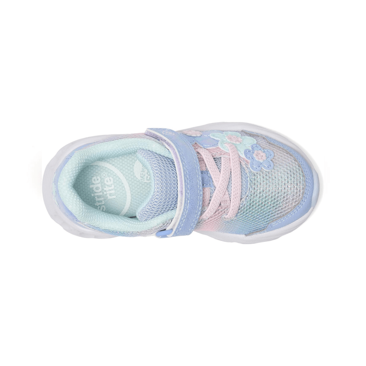 Stride Rite Girls' Lighted Glimmer 2.0 Blue - 1097311 - Tip Top Shoes of New York