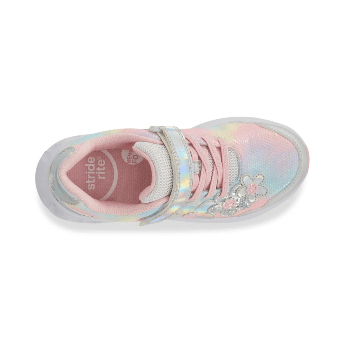 Stride Rite Girls' Lighted Glimmer 2.0 Rainbow - 1092282 - Tip Top Shoes of New York