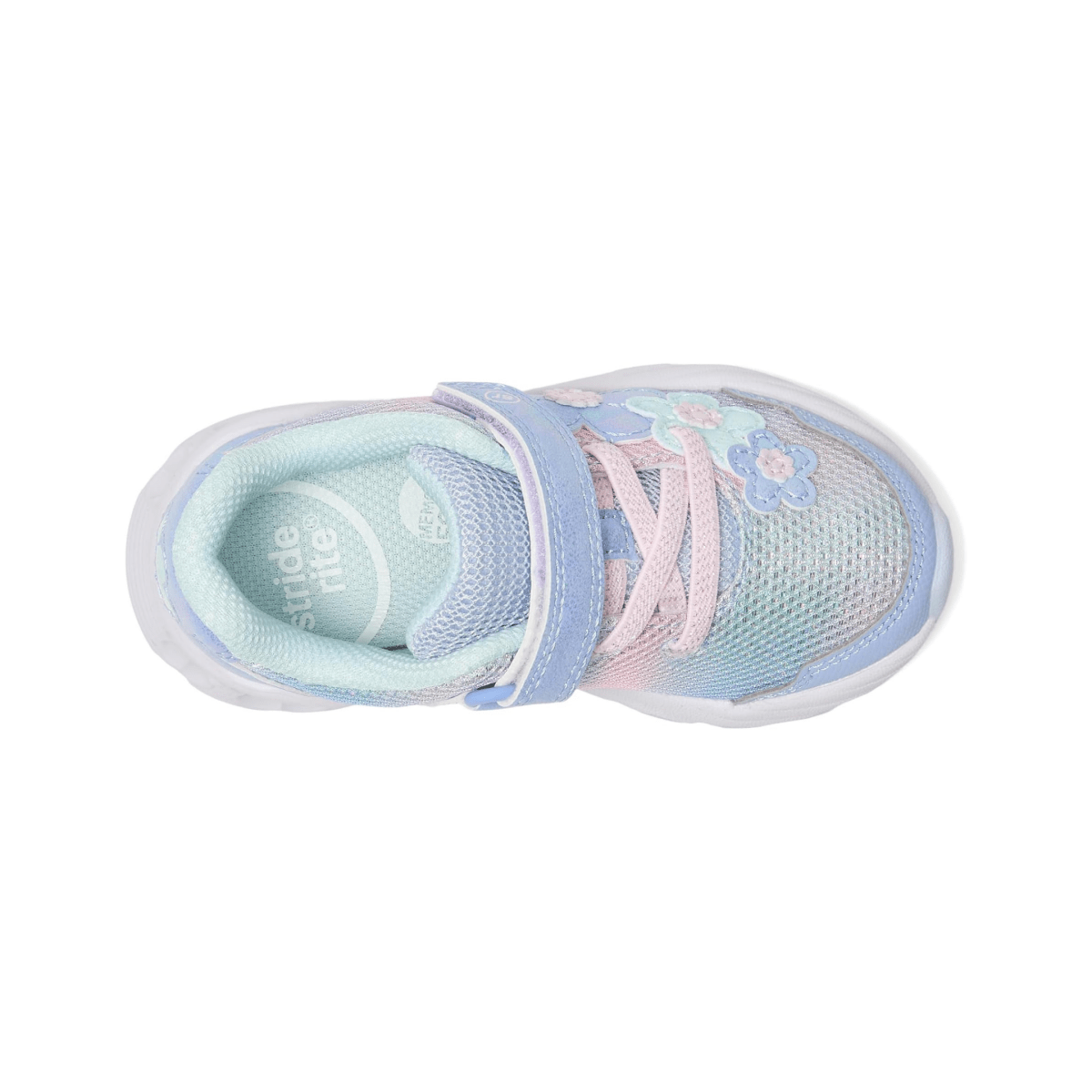 Stride Rite Toddlers' Lighted Glimmer 2.0 Blue - 1097301 - Tip Top Shoes of New York