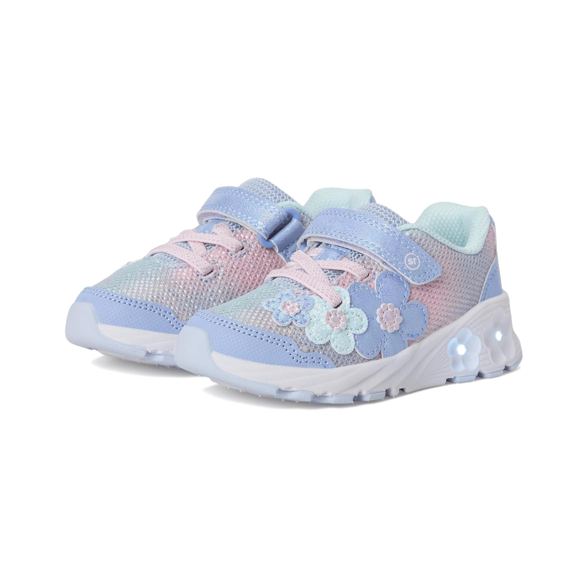 Stride Rite Toddlers' Lighted Glimmer 2.0 Blue - 1097301 - Tip Top Shoes of New York